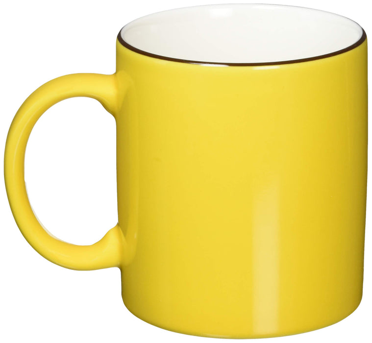 Aito Raymond Savignac Mug Yellow Brunat 320ml Large Japan 240001-Kiichin - The #1 Place for Japanese Goods in Your Hand!