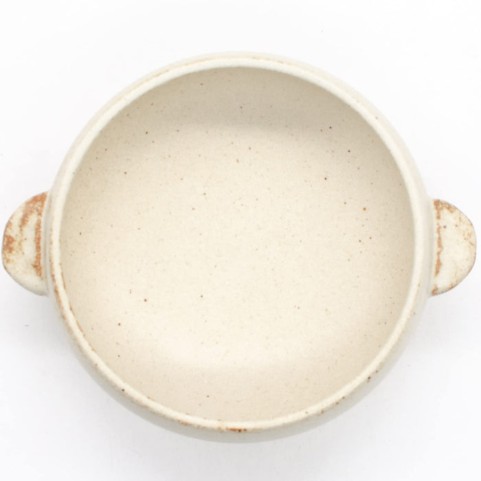 Aito Seisakusho 12cm White Mino Ware Bowl Microwave Dishwasher Safe-Kiichin - The #1 Place for Japanese Goods in Your Hand!