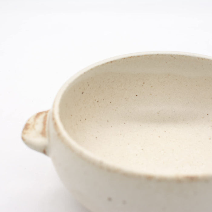 Aito Seisakusho 12cm White Mino Ware Bowl Microwave Dishwasher Safe-Kiichin - The #1 Place for Japanese Goods in Your Hand!