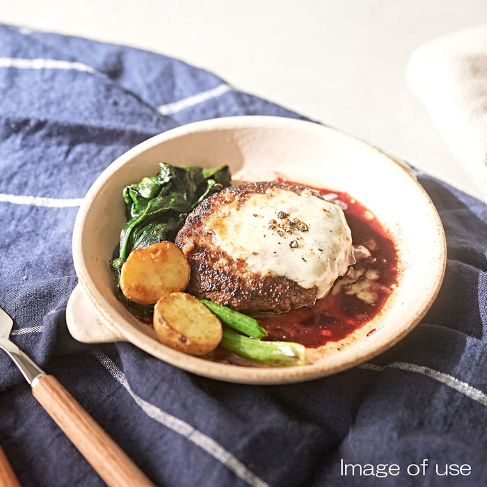 Aito Seisakusho 16cm Gratin Dish Plate Heat Resistant Oven Safe Microwave Dishwasher Safe White Mino Ware Japan-Kiichin - The #1 Place for Japanese Goods in Your Hand!