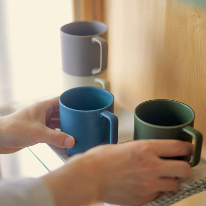 Aito Seisakusho Mug 310ml Gray Mino Ware Japan 111121-Kiichin - The #1 Place for Japanese Goods in Your Hand!