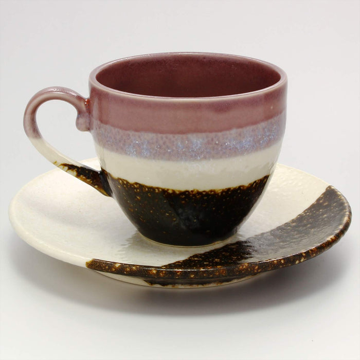 Aito Seisakusho Glaze Works Coffee Cup Saucer Set 2Pcs Cafe Gift Tableware Set-Kiichin - The #1 Place for Japanese Goods in Your Hand!