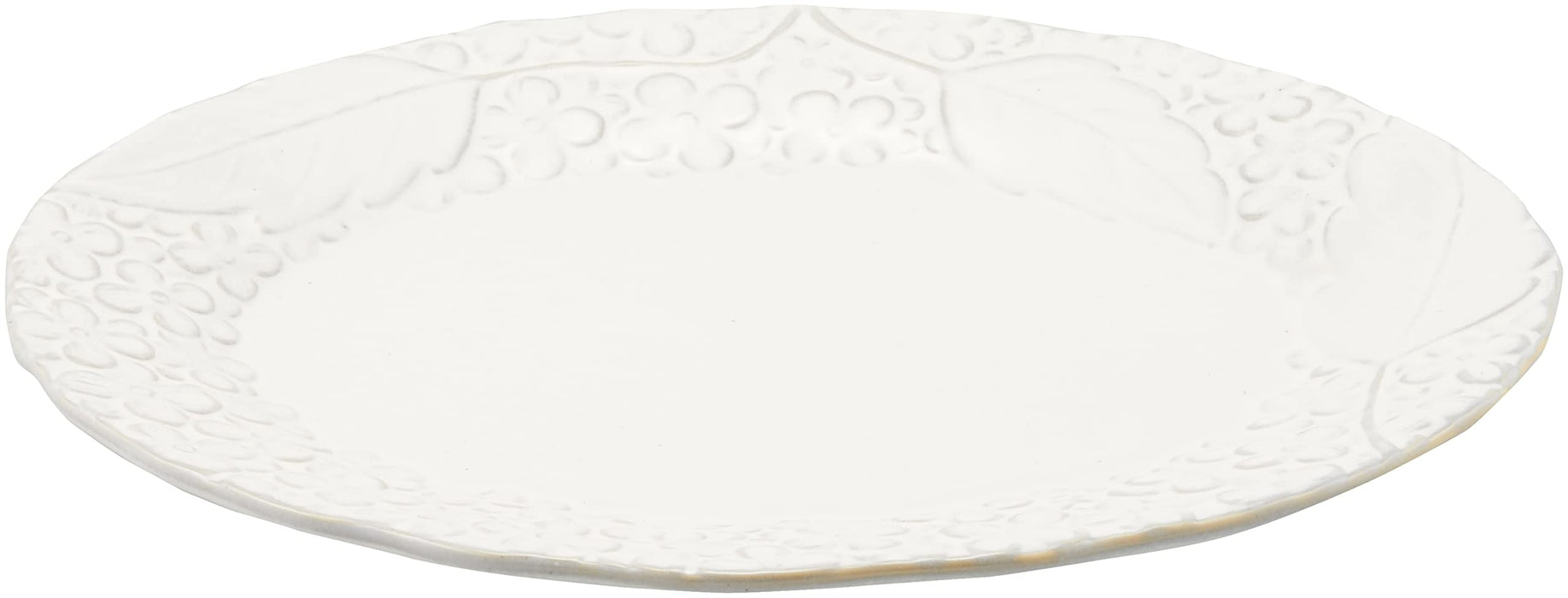 Aito Lien Oval Plate 25x20cm White Mino Ware Dishwasher/Microwave Safe Japan 267831-Kiichin - The #1 Place for Japanese Goods in Your Hand!