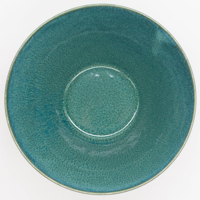 Aito Natural Color Bowl Plate Tableware Ramen Bowl 17x9.4cm Green Minoyaki Udon Bowl Dishwasher/Microwave Safe Japan-Kiichin - The #1 Place for Japanese Goods in Your Hand!