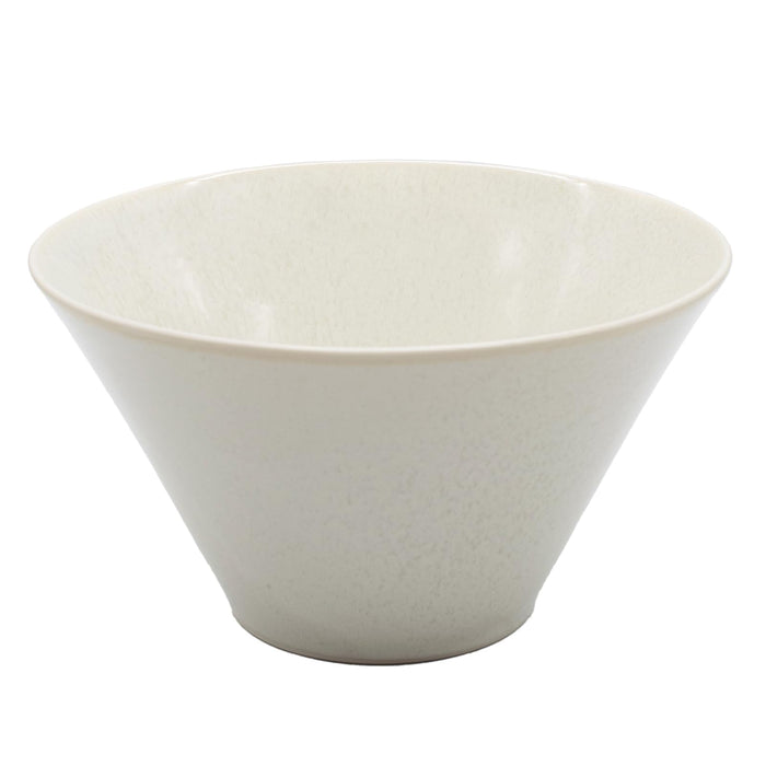 Aito Seisakusho Natural Color Bowl Plate Rice Bowl Tableware Ramen Bowl 17x9.4cm Ivory White Minoyaki Udon-Kiichin - The #1 Place for Japanese Goods in Your Hand!