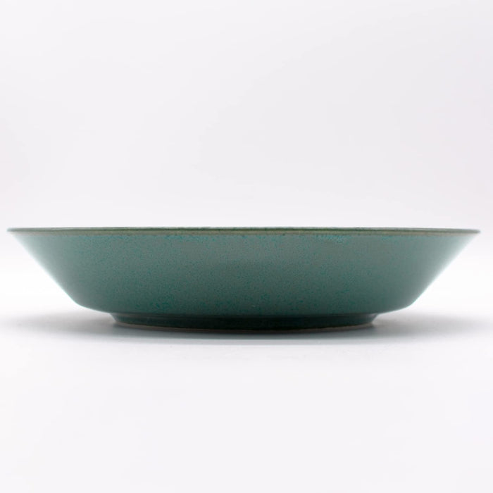 Aito Mino Ware Curry Plate Pasta Plate 21cm Green 517015 Japan DW/MW Safe-Kiichin - The #1 Place for Japanese Goods in Your Hand!