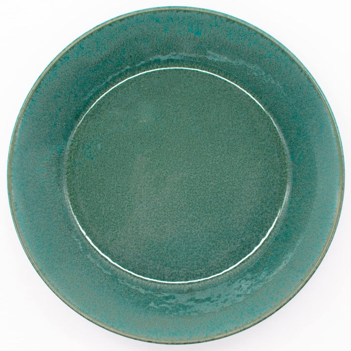 Aito Mino Ware Curry Plate Pasta Plate 21cm Green 517015 Japan DW/MW Safe-Kiichin - The #1 Place for Japanese Goods in Your Hand!