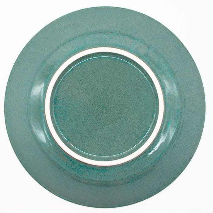 Aito Mino Ware Curry Plate Pasta Plate 21cm Green 517015 Japan DW/MW Safe-Kiichin - The #1 Place for Japanese Goods in Your Hand!