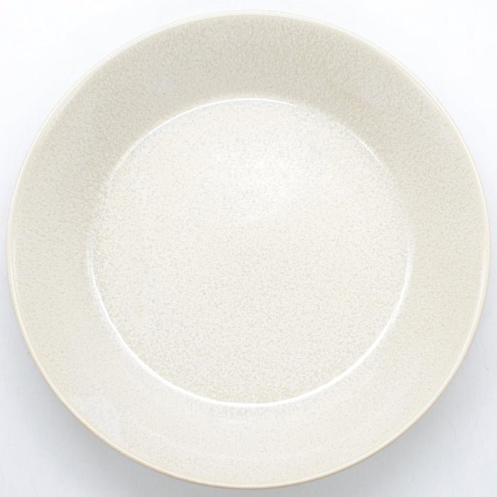 Aito Seisakusho Curry Plate Pasta Plate 21cm Ivory White 517296-Kiichin - The #1 Place for Japanese Goods in Your Hand!