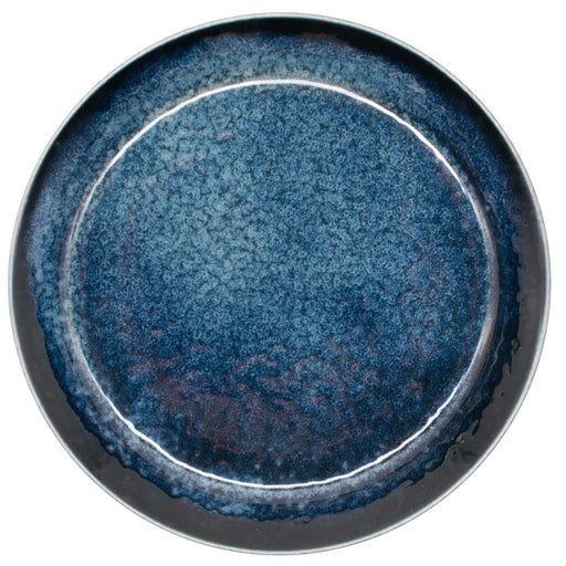 Aito Natural Color Plate 14cm Navy Mino Ware Dishwasher/Microwave Safe 517024-Kiichin - The #1 Place for Japanese Goods in Your Hand!