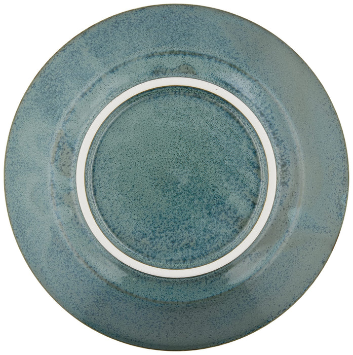 Aito Nordic Flower Curry Plate Pasta Plate 21cm Green Floral 266146 Japan-Kiichin - The #1 Place for Japanese Goods in Your Hand!