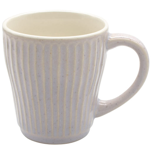 Aito Ripple Ripple Mug 330ml Beige Mino Ware Japan 266403-Kiichin - The #1 Place for Japanese Goods in Your Hand!