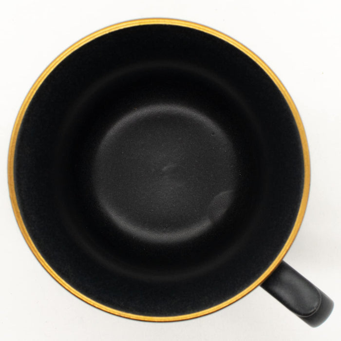 Aito Seisakusho Stitch Mug 350ml Black Mino Ware Japan 111059-Kiichin - The #1 Place for Japanese Goods in Your Hand!