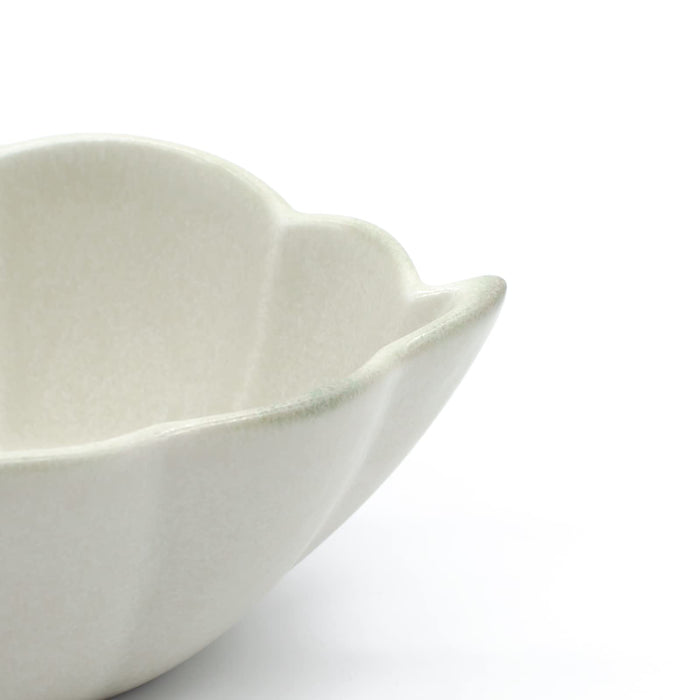 Aito Sui Sui Small Bowl 13cm Moon White Mino Ware Japan 288210-Kiichin - The #1 Place for Japanese Goods in Your Hand!