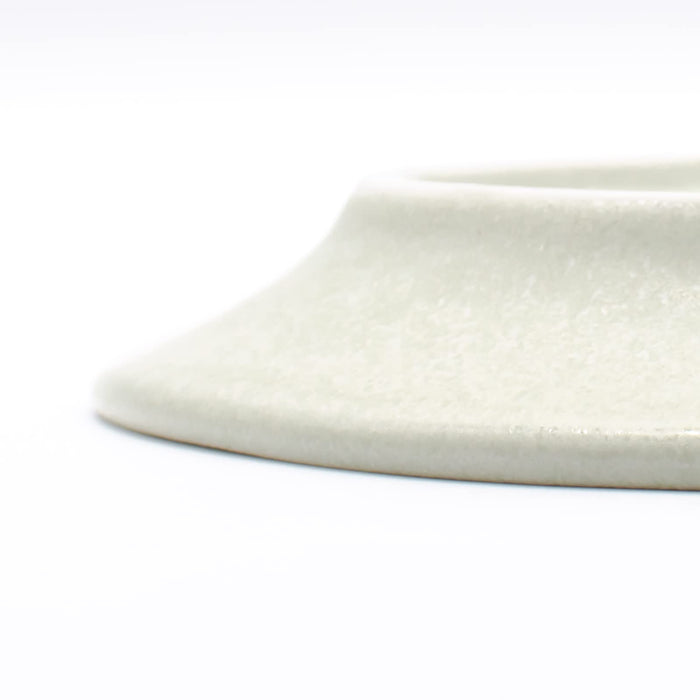 Aito Sui Serving Plate 15cm Moon White Mino Ware Japan 288196-Kiichin - The #1 Place for Japanese Goods in Your Hand!