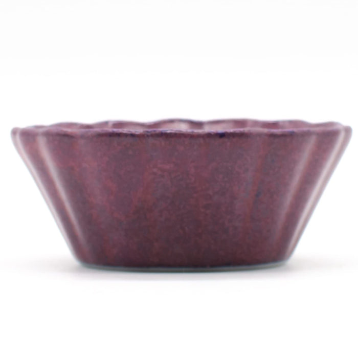 Aito Sui Soy Sauce Plate Flower Bean Bowl 6cm Mulberry Mino Ware Japan 288218 Purple-Kiichin - The #1 Place for Japanese Goods in Your Hand!