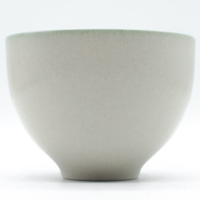 Aito Sui Tea Bowl Rice Bowl 10cm Moon White Mino Ware Japan 288225-Kiichin - The #1 Place for Japanese Goods in Your Hand!