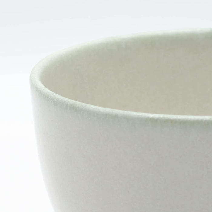 Aito Sui Tea Bowl Rice Bowl 10cm Moon White Mino Ware Japan 288225-Kiichin - The #1 Place for Japanese Goods in Your Hand!