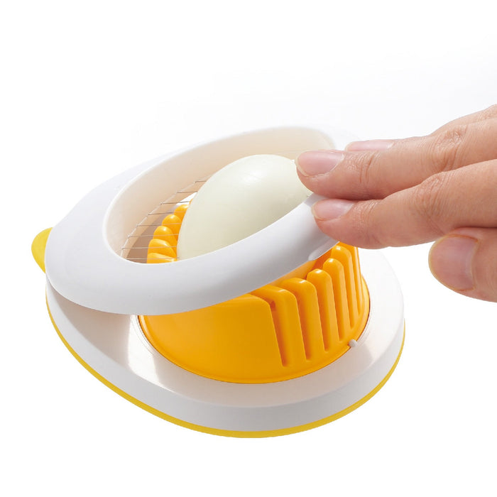 Akebono Ezegg Egg Cutter - Effortless Egg Cutting Tool-Kiichin - The #1 Place for Japanese Goods in Your Hand!