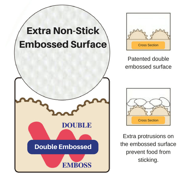 Akebono Japan Ivory Non-Slip Chopsticks 21Cm - Double-Embossed-Kiichin - The #1 Place for Japanese Goods in Your Hand!