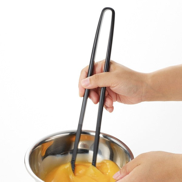 Akebono 3-in-1 Tamagoyaki Omelette Turner Tongs - Red-Kiichin - The #1 Place for Japanese Goods in Your Hand!