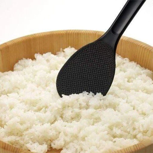 Akebono Japan 19Cm White Polypropylene Rice Spatula - Premium Quality-Kiichin - The #1 Place for Japanese Goods in Your Hand!
