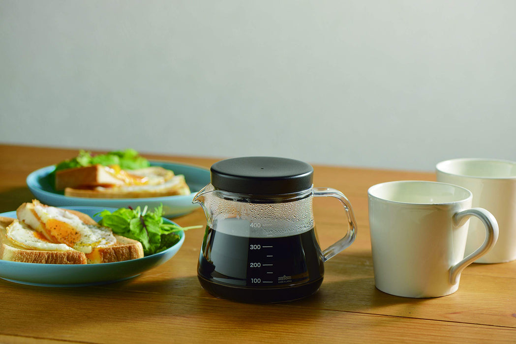 Akebono Sangyo Unbreakable Coffee Server 400Ml Black Stron 400 TW-3730 Japan-Kiichin - The #1 Place for Japanese Goods in Your Hand!