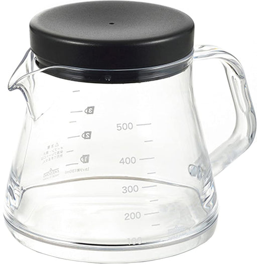 Akebono Sangyo Unbreakable 500ml Coffee Server TW-3732 Japan Resin Microwave Dishwasher Safe-Kiichin - The #1 Place for Japanese Goods in Your Hand!