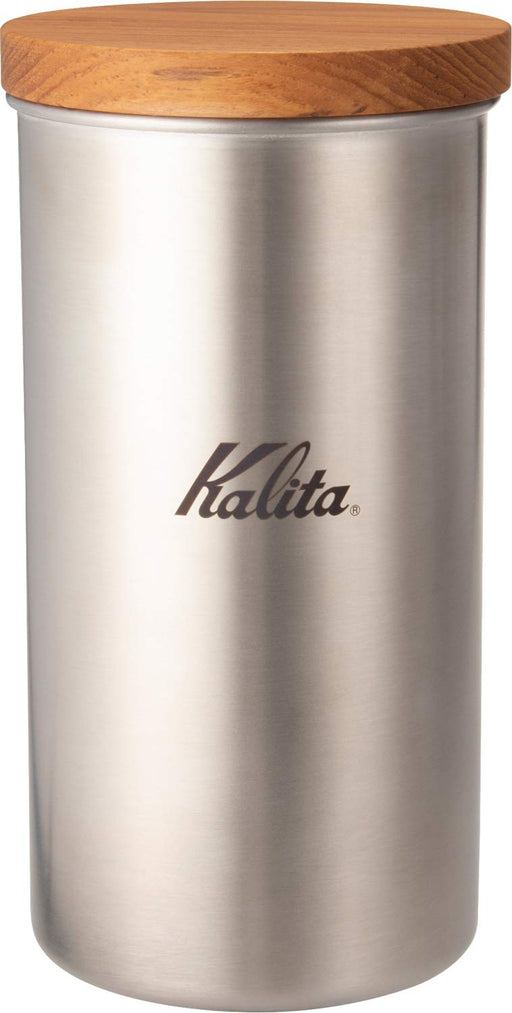 Kalita Stainless Steel Coffee Canister 200G - Exclusive Outdoor Edition-Kiichin - The #1 Place for Japanese Goods in Your Hand!
