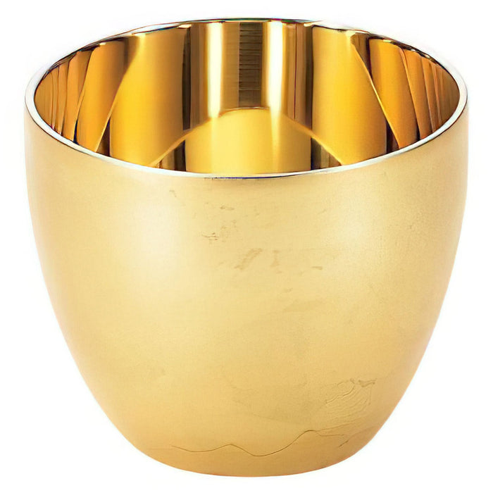 Asahi Stainless Steel Kanazawa Foil Sake Cup - Premium Quality Drinkware-Kiichin - The #1 Place for Japanese Goods in Your Hand!