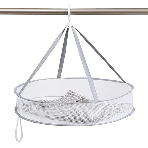 Astro Japan Gray 1 Tier Clothesline Folding Drying Net - Prevents Sweater Shape-Kiichin - The #1 Place for Japanese Goods in Your Hand!