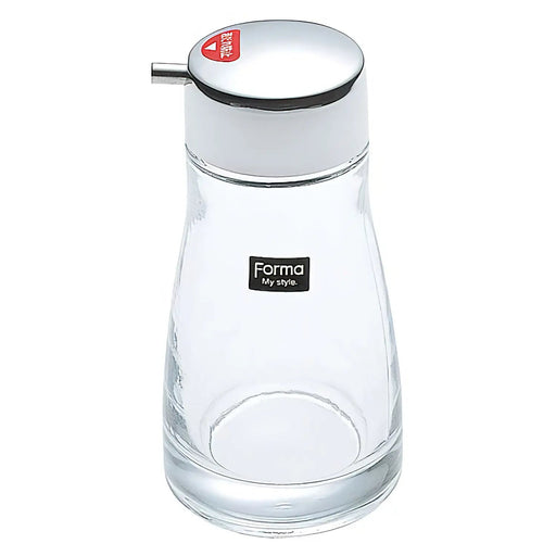 Asvel Forma Glass Soy Sauce Cruet - 110ml Elegant and Functional Condiment Dispenser-Kiichin - The #1 Place for Japanese Goods in Your Hand!