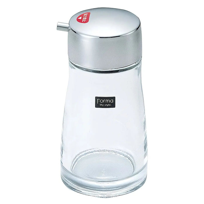 Asvel Forma Glass Soy Sauce Cruet 170ml - Premium Condiment Dispenser-Kiichin - The #1 Place for Japanese Goods in Your Hand!