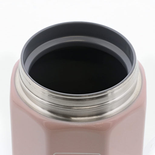 Bestco Warm Pink Octogone Lunch Jar - 280ml Thermal Insulation-Kiichin - The #1 Place for Japanese Goods in Your Hand!