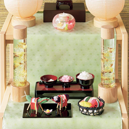 Hasegawa Buddhist Altar Bon Decor Stylish Modern Mini Compact-Kiichin - The #1 Place for Japanese Goods in Your Hand!