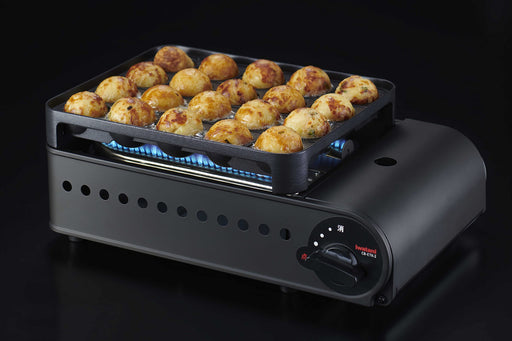 Iwatani Japan Takoyaki Maker CB-Etk-2 - Portable Gas Cooker-Kiichin - The #1 Place for Japanese Goods in Your Hand!