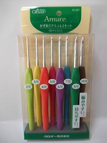 Clover Japan Crochet Amulet Set & Zippered Case Bundle-Kiichin - The #1 Place for Japanese Goods in Your Hand!