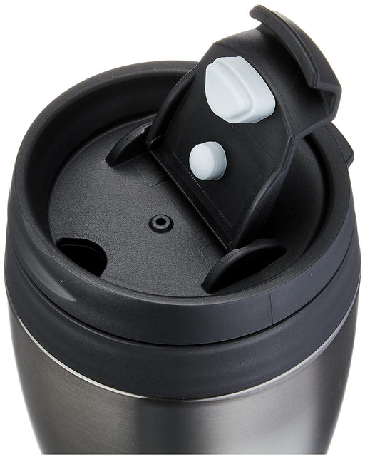 Doshisha 360Ml Vacuum Insulated Tumbler Mug with Lid - Japan Black-Kiichin - The #1 Place for Japanese Goods in Your Hand!