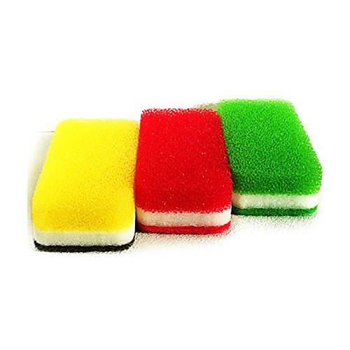 Duskin Japan Kitchen Sponge - 2 Sets, 3 Antibacterial Types-Kiichin - The #1 Place for Japanese Goods in Your Hand!