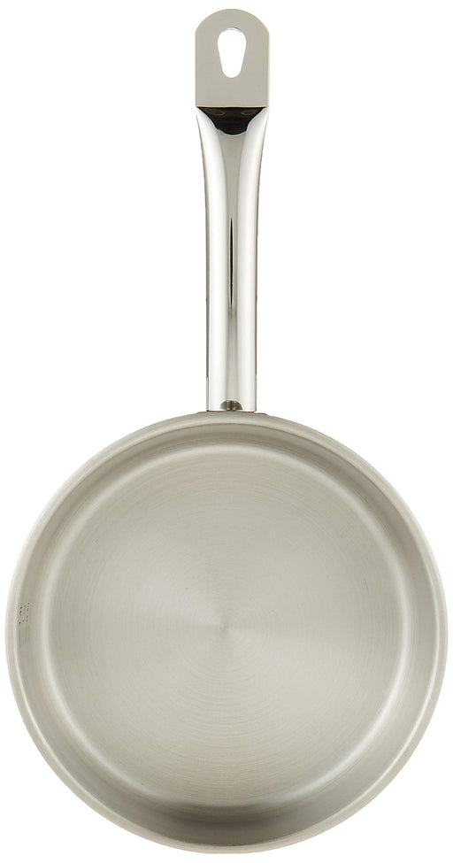 Ebm 18-8 Pro Chef IH Shallow Pot 18cm w/o Lid-Kiichin - The #1 Place for Japanese Goods in Your Hand!