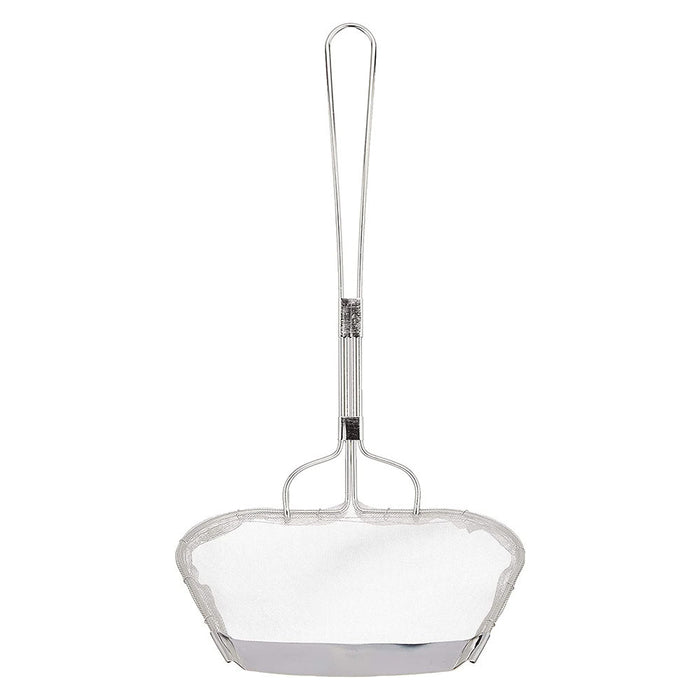 Ebm Square Stainless Steel Mesh Oil Skimmer - Efficient and Durable Kitchen Tool-Kiichin - The #1 Place for Japanese Goods in Your Hand!