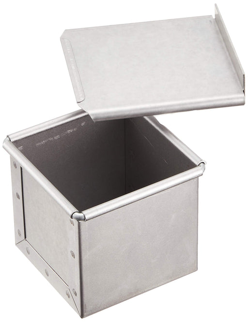 Endo Shoji Wsy1803 Japanese Bread Mold with Lid - 7.5cm, Aluminum, Silver-Kiichin - The #1 Place for Japanese Goods in Your Hand!