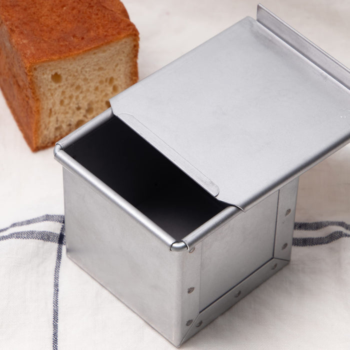 Endo Shoji Wsy1803 Japanese Bread Mold with Lid - 7.5cm, Aluminum, Silver-Kiichin - The #1 Place for Japanese Goods in Your Hand!
