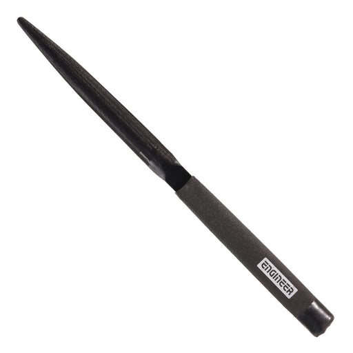 Engineer TF-12 Jet Black File Medium Grain Half Round Black Dyed-Kiichin - The #1 Place for Japanese Goods in Your Hand!