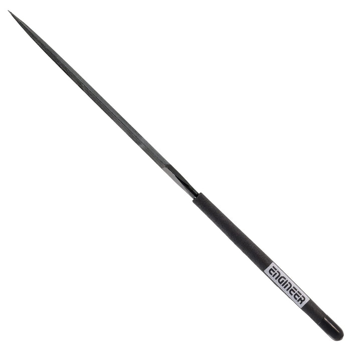 Engineer Jet Black File Tf-25 Precision Triangular Special Black Dyed-Kiichin - The #1 Place for Japanese Goods in Your Hand!