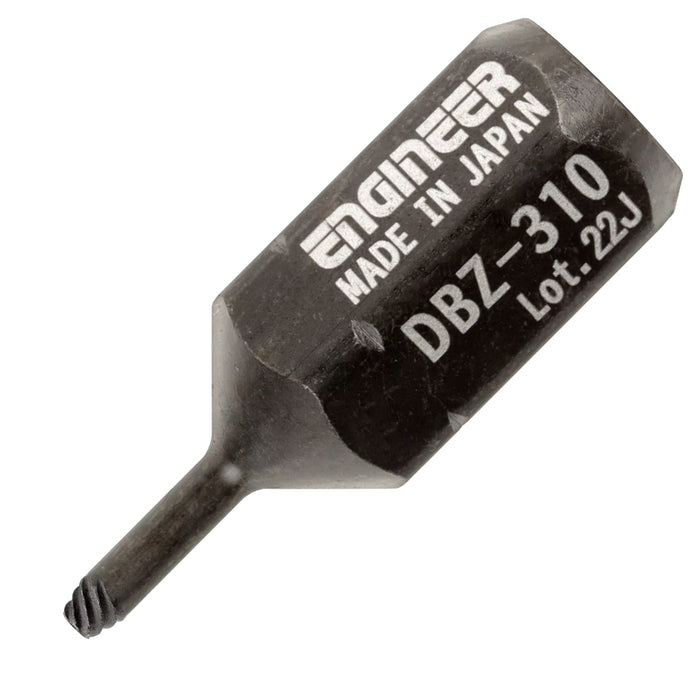 Engineer Nejisaurus Mogura Ultra Short Bit 0.89mm DBZ-310 for Removing Crushed Screws-Kiichin - The #1 Place for Japanese Goods in Your Hand!