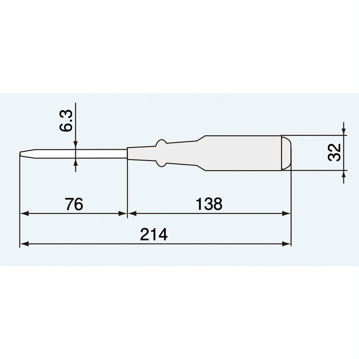 Engineer Pro Grip Driver 6.3x0.9mm DG-02-Kiichin - The #1 Place for Japanese Goods in Your Hand!