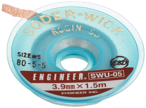 Engineer SWU-05 3.9mm x 1.5m Solder Wick Absorber Wire-Kiichin - The #1 Place for Japanese Goods in Your Hand!