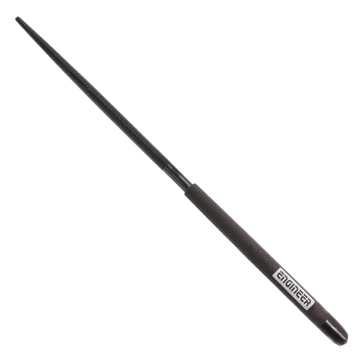 Engineer Jet Black File Tf-13 Medium Round Special Black Dyed-Kiichin - The #1 Place for Japanese Goods in Your Hand!