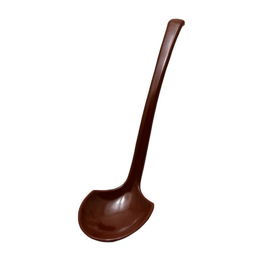 Entec Japan 21.8Cm Brown Melamine Ramen Spoon - Long-Handled Utensil-Kiichin - The #1 Place for Japanese Goods in Your Hand!